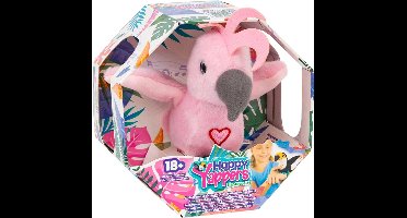 Vedes interactieve pluche vogel Happy Yappers Kakadu met geluid.