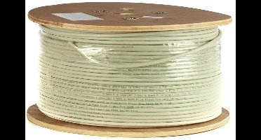 DANICOM CAT6A U/UTP 500 meter kabel op rol soepel - PVC (Fca) - Trekdoos - Internetkabel - Netwerkkabel - UTP kabel