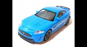 Welly Jaguar XKR-S Modelauto 1:43 - Blauw