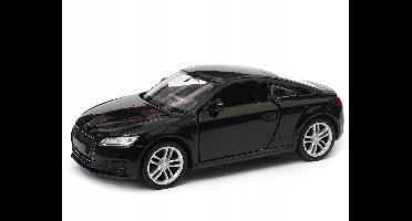 Welly Audi TT Coupe 2014 Modelauto Schaal 1:34 Zwart