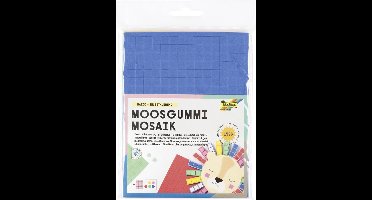 folia Moosgummi-Mosaik ´Glitter´, selbstklebend, 1.596 Teile