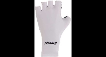 Santini Madss Korte Handschoenen Wit XL Man,Vrouw