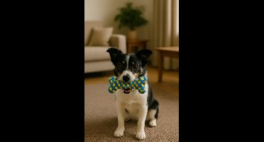 Sterk Hondenspeeltje, Kauwspeeltje, Trekspeeltje, 15 cm