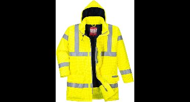 Portwest Bizflame Regen Hi-Vis Ademende en Antistatisch FR Jack S778 - Geel - 5XL