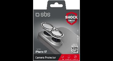 SBS TECAMGLIP1763 scherm- & rugbeschermer voor mobiele telefoons Cameralensbeschermer Apple 1 stuk(s)