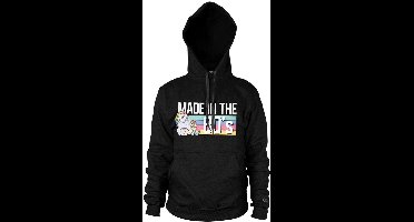 My Little Pony Made In The 80S Big Tall Hoodie HSB-3-MLP1001-H54-8 Black-5XL