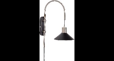 BELIANI SISSA - Wandlamp - Zwart - Metaal