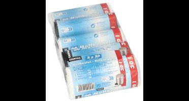 STARPAK vuilniszakken HDPE 20 liter mintgroen