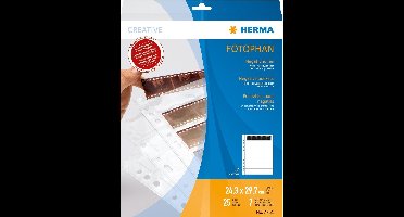 Herma Neg.-hoezen KB 5 strippen PP helder 25 vel 7761