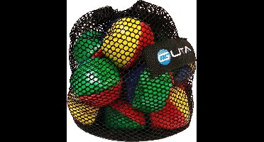 Draagtas Jongleerballen Basic 15 stuks