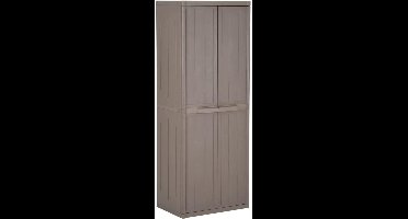 ApexArte® Tuinkast Kunststof - Bruin