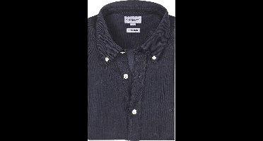 McGregor Overhemd Corduroy Donkerblauw (navy) - Maat S - Heren - Ribstructuur - Volwassen mannen