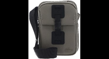 LACOSTE Schoudertas Tabletzak Naos Vertical Crossover Bag Eco Kelp Kaki