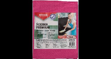 OFFICE products huishouddoekjes | premium | 34 x 45 cm | geassorteerde kleuren | pak van 3 stuks