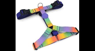 Morso - Hondentuig - H-Tuig - Gerecycled - Spring Blossom - 70-100X2.5 cm