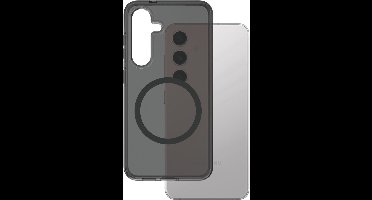 CARE by PanzerGlass Flagship Case Smokey Urban Combat w. - Zwart QI Module Samsung S25 Plus