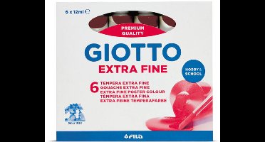 Giotto 352022 temperaverf 12 ml Koker Bruin