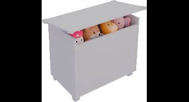 VCM Holztruhe | Maße ca. H. 54 x B. 68 x T. 39 cm | Rollen | Kiste für alle Wohnräume | Aufbewahrungsbox | Kiste - Bosula M