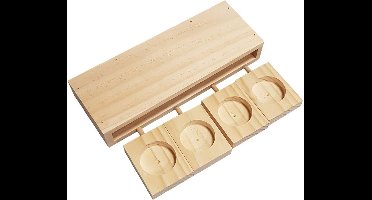 Duvo+ Houten Sniffle `n Snack Puzzle Ben - Speelgoed - 22x8x3.6 cm