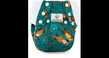 Bamboolik - Oefenbroekje zindelijkheid - Verliefde Otters - Waterdicht - M