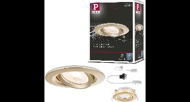 Inbouwlamp Nova Plus IP65 rond 93mm 30° GU5,3 / GU10 max. 35W 230/12V dimbaar Goud mat