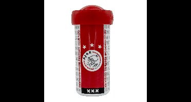 Ajax-schoolbeker wit/rood logo AFC Ajax