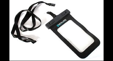 Seawag Waterdichte Tablet Hoes - Zwart - 10.5 inch Universeel hoesje - IPX8; 25 Meter diepte - Touchscreen blijft werken