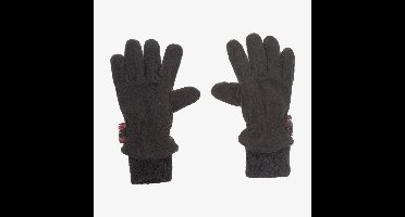Heat Keeper kinder fleece handschoenen - Zwart - Maat 140/146