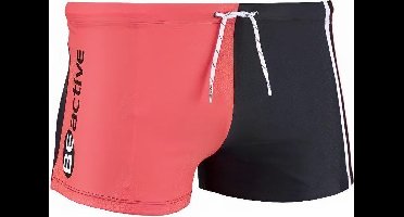Beco Zwemboxer Beactive Heren Polyamide Oranje/zwart Maat 4