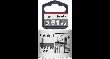 KWB Gatenzaag HSS Bi-metaal 598-051 - Ø 51 mm
