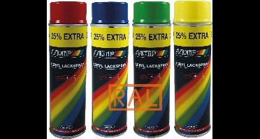 MoTip RAL 5010 Industrial Acryl lak spuitbus 500ml