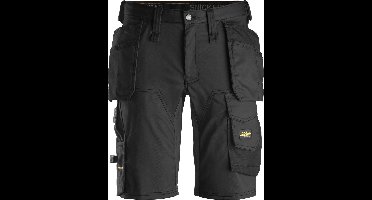 Snickers Korte Broek AllroundWork Stretch Holsterzakken 6141 - Mannen - Zwart - 56