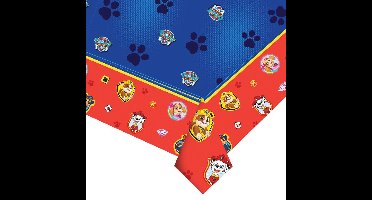 PAW Patrol - Tafellaken - 180 x 120cm - Blauw/Rood