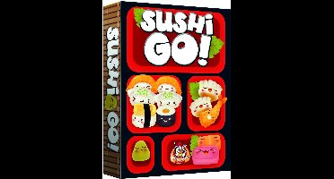 White Goblin Games - Sushi Go! - Kaartspel - 2 tot 5 spelers - 15 minuten - Vanaf 8 jaar - Snel spel