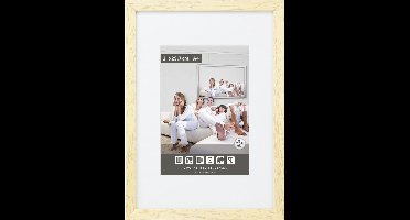 Wissellijst 42x59.4cm M100 Onvernist blank hout (p. stuk)