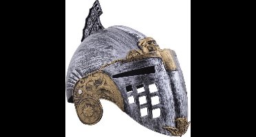 Ridderhelm - Met Vizier - Luxe uitvoering - Verkleedhoofddeksel