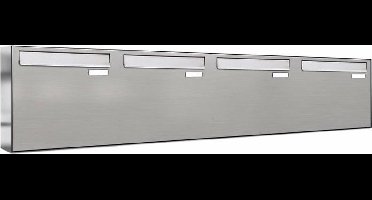 Brievenbus groot inbouw 4 adressen