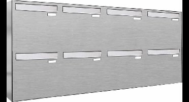 Brievenbus groot inbouw 8 adressen type 1