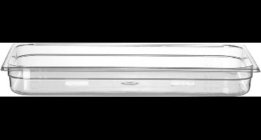 HENDI Gastronorm container – polycarbonaat – 9L – temperatuurbestendig – transparant