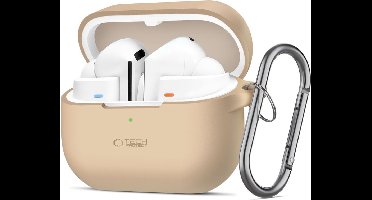TECH-PROTECT SILICONEN HAAK SAMSUNG GALAXY BUDS 3 / 3 PRO CAFFE LATTE