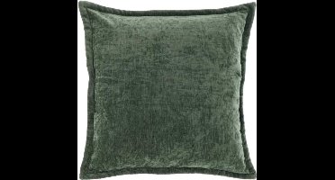 D- Unique Living - Kussen Viola 45x45cm Laurel Green