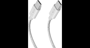 Sbs Usb-C-Kabel 2M Voor Macbook Iphone 60W Stroomafgifte Snel Opladen
