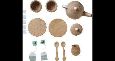 Vertbaudet Houten theeservies