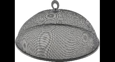 Svenska Living Vliegenkap/voedselkap - D35 x H16 cm - buiten eten - anti insecten - Metaal- Eten/voedsel beschermen - Afdekkap