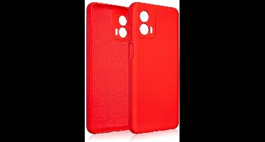 Beline Siliconenhoesje Motorola MOTO G73 rood/ed
