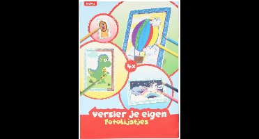 Wins Holland Fotolijstjes versieren - Knutselset voor kinderen vanaf 4 jaar