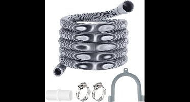 Universele afvoerslang voor wasmachines en vaatwassers 3m x 20mm