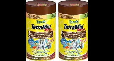 Tetra - Aquarium Visvoer - Menu 4-in-1 - 250ml - 2 Stuks