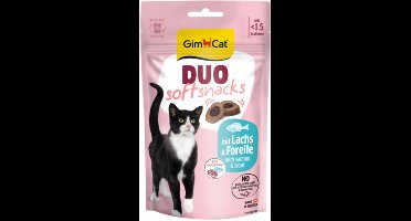 Gimcat Duo Snacks - Kattensnack - Zalm Forel 50 g