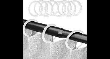 Boraboi ® Praktische en Kunststof Gordijnringen voor Veelzijdig Gebruik in Huis